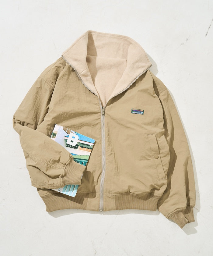 FREAK’S STORE OUTDOORS / 雙面結構立領保暖外套