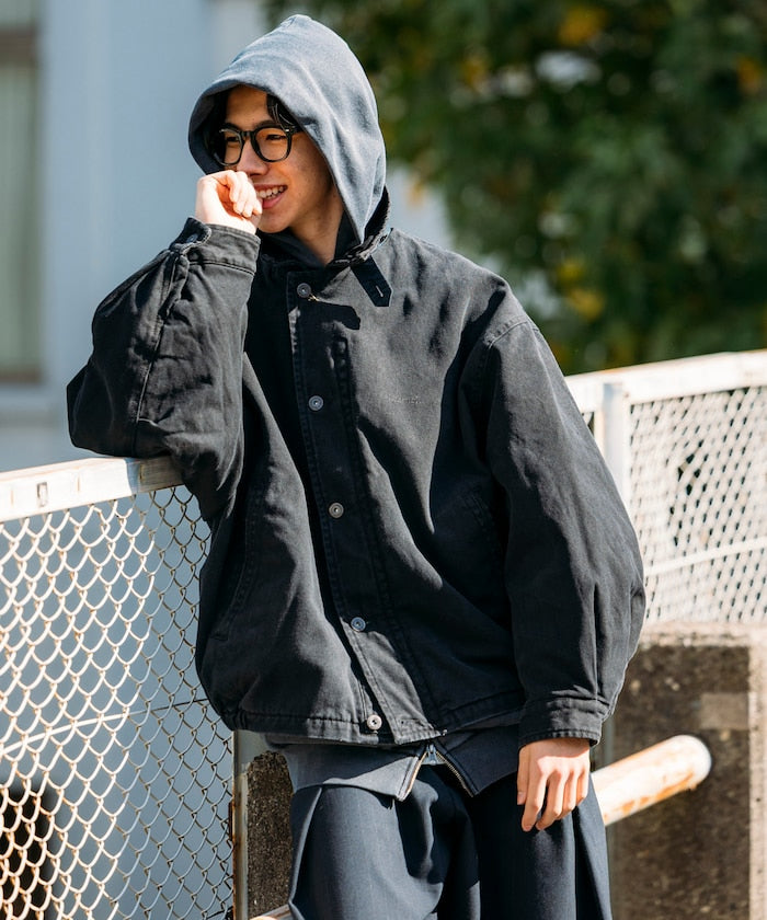 NAUTICA / 中綿染色處理短版外套