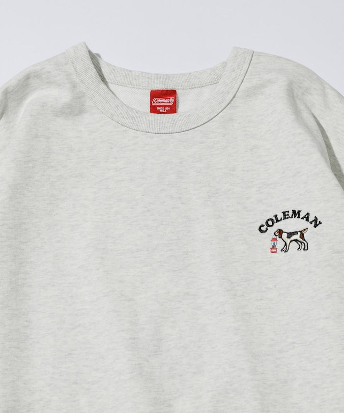 Coleman×matsui×FREAK'S STORE / 露營圖案 抽繩 圓領衫
