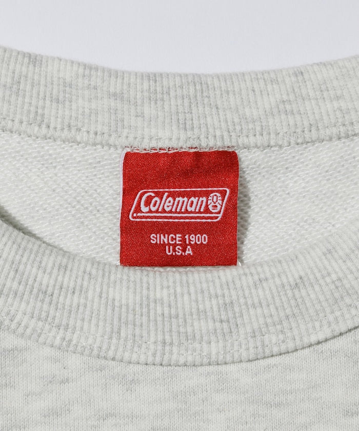 Coleman×matsui×FREAK'S STORE / 露營圖案 抽繩 圓領衫