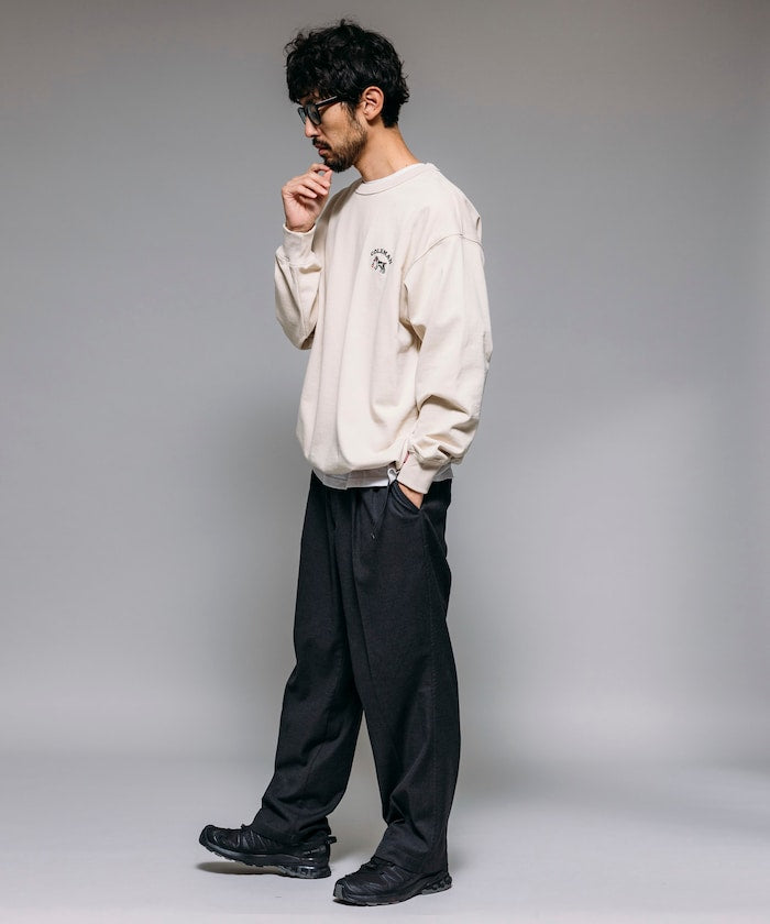 Coleman×matsui×FREAK'S STORE / 露營圖案 抽繩 圓領衫