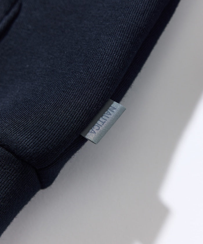 NAUTICA JP X REEBOK / 雙品牌拱形字樣 拉鍊連帽衫