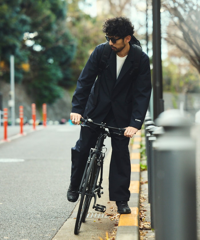 +phenix 別注 GORE-TEX WINDSTOPPER PACKABLE SLACKS PANTS / 可收納錐形西裝褲
