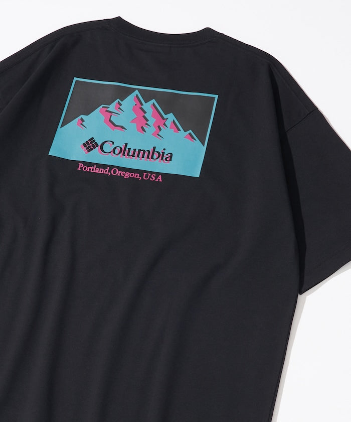 COLUMBIA x FREAK’S STORE / 背面印花 短袖T恤