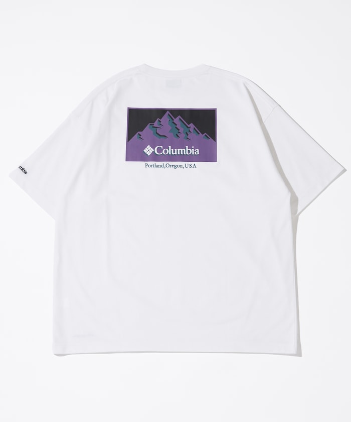 COLUMBIA x FREAK’S STORE / 背面印花 短袖T恤