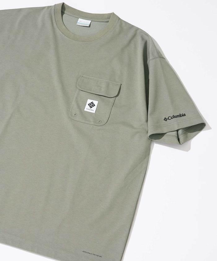 COLUMBIA x FREAK’S STORE / 機能 口袋 短袖T恤