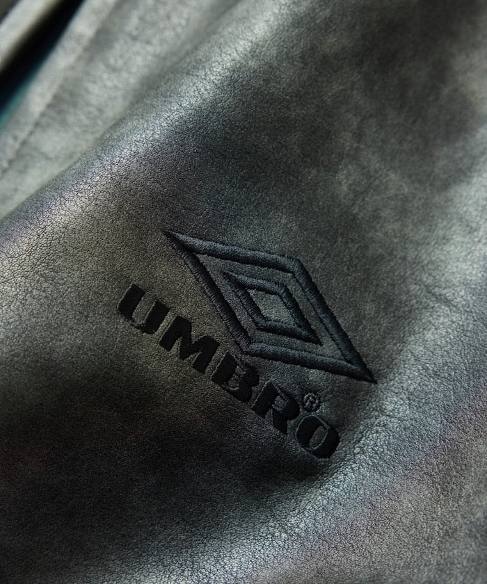 UMBRO x FREAK’S STORE / 別注 Leatherette Stand Collar Blouson 仿皮革 立領拉鍊外套