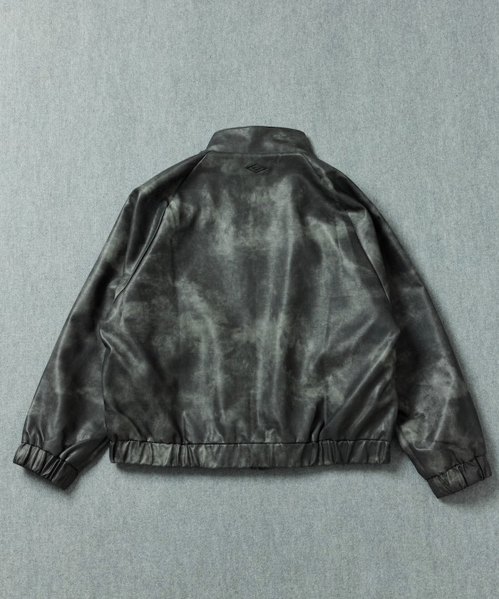 UMBRO x FREAK’S STORE / 別注 Leatherette Stand Collar Blouson 仿皮革 立領拉鍊外套