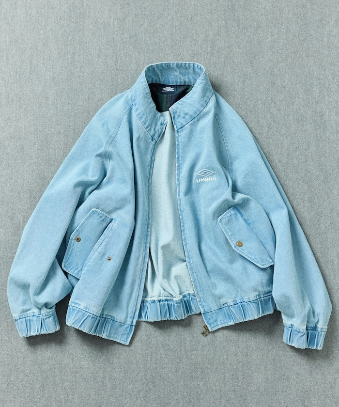 UMBRO x FREAK’S STORE / 別注 Denim Stand Collar Blouson 牛仔立領外套