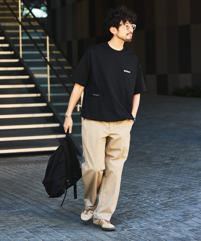 WILD THINGS × FREAK'S STORE / 側口袋 短袖T恤