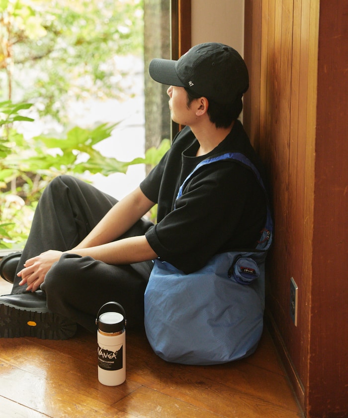 NANGA × FREAK’S STORE / 別注 POCKETABLE SHOULDER BAG 別注 輕量可收納斜背包