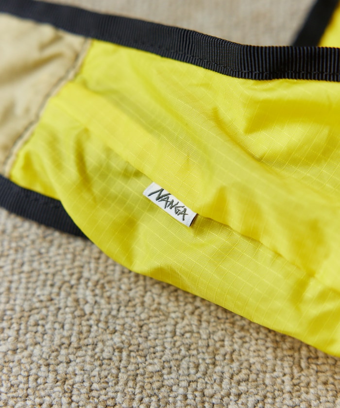 NANGA × FREAK’S STORE / 別注 POCKETABLE SHOULDER BAG 別注 輕量可收納斜背包