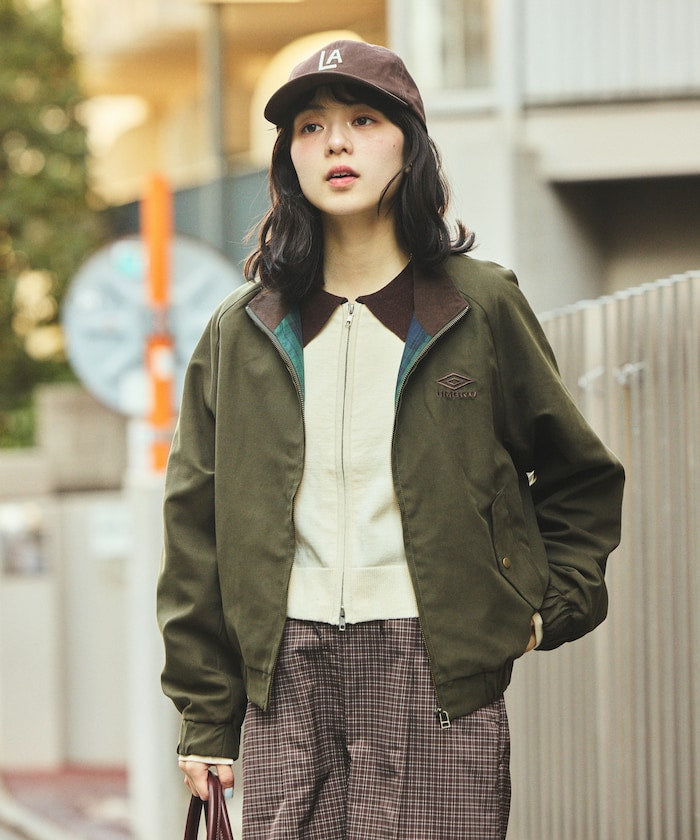 UMBRO x FREAK’S STORE / 別注 Twill Stand Collar Blouson 立領拉鍊外套