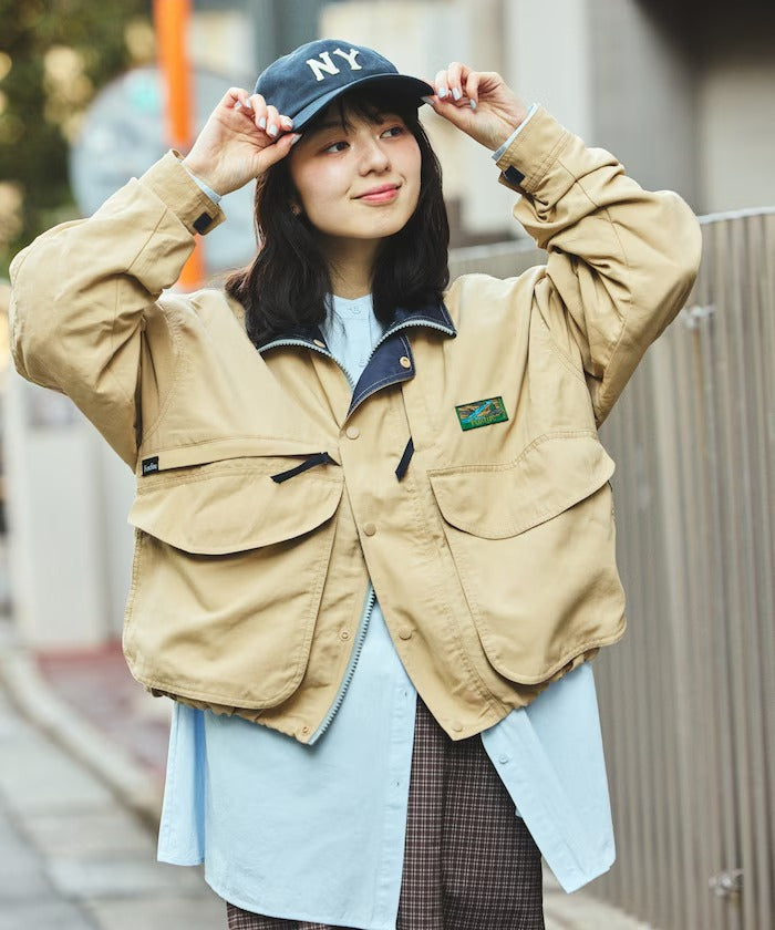 Foxfire × FREAK'S STORE/女裝 短版工裝尼龍外套 (日本聯名限定)