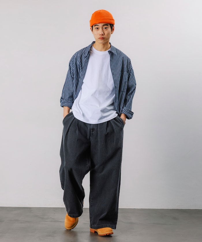 DICKIES x FREAK’S STORE / 交叉打摺工裝長褲
