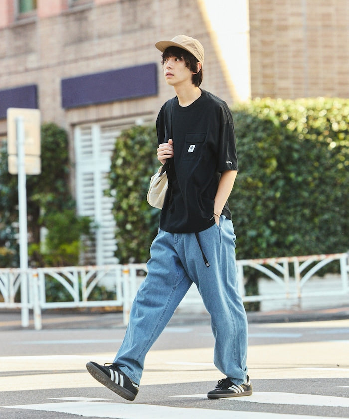 COLUMBIA x FREAK’S STORE / 機能 口袋 短袖T恤