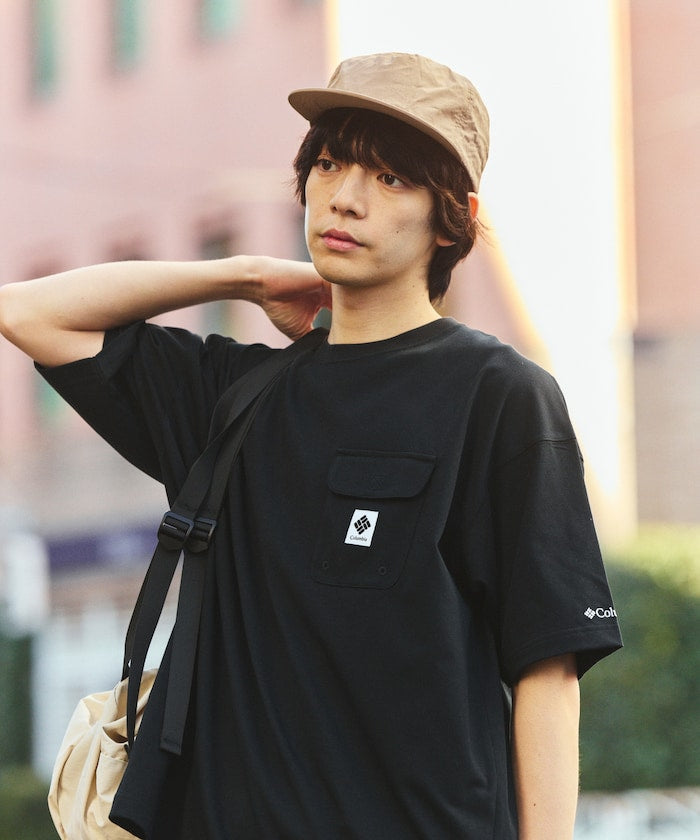 COLUMBIA x FREAK’S STORE / 機能 口袋 短袖T恤