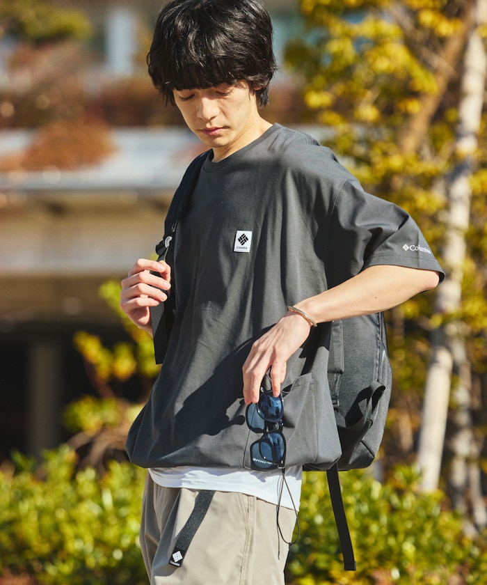COLUMBIA x FREAK’S STORE / 別注 側口袋 短袖T恤