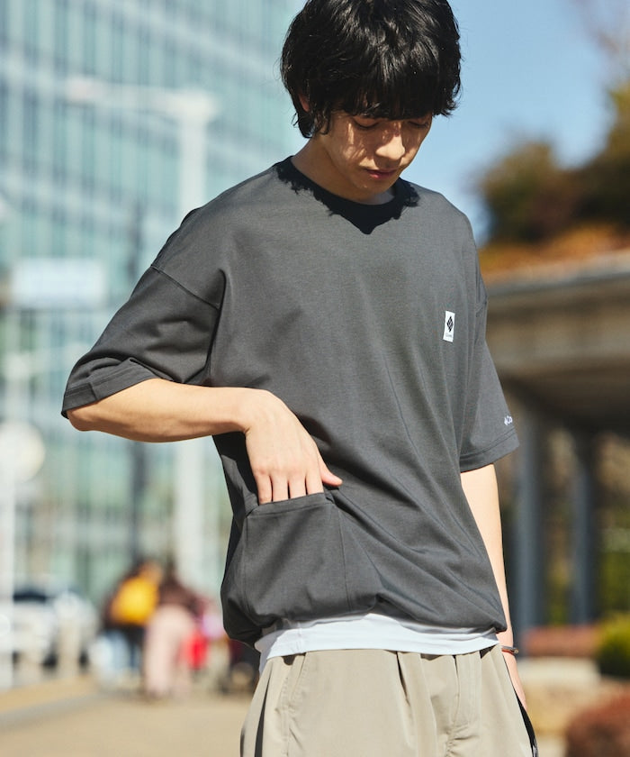 COLUMBIA x FREAK’S STORE / 別注 側口袋 短袖T恤