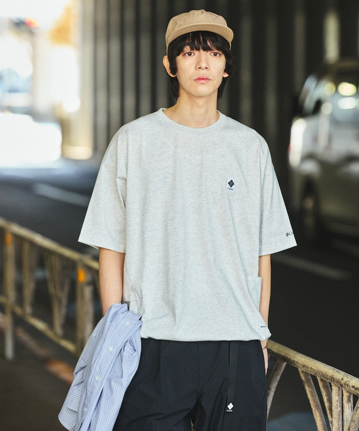 COLUMBIA x FREAK’S STORE / 別注 側口袋 短袖T恤
