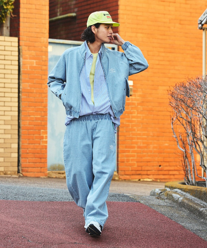 UMBRO x FREAK’S STORE / 別注 Denim Stand Collar Blouson 牛仔立領外套