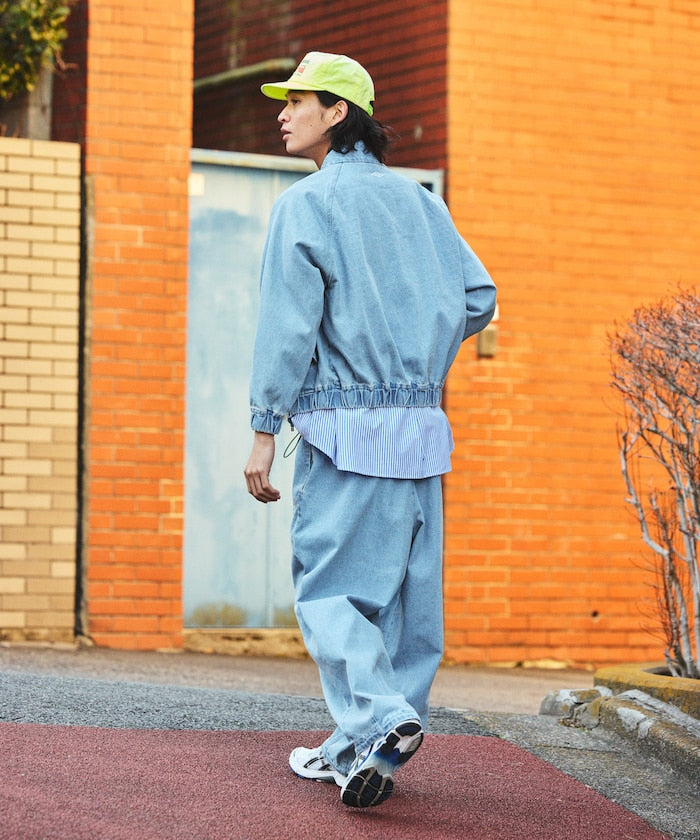 UMBRO x FREAK’S STORE / 別注 Denim Stand Collar Blouson 牛仔立領外套