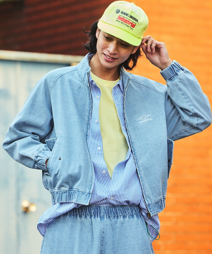 UMBRO x FREAK’S STORE / 別注 Denim Stand Collar Blouson 牛仔立領外套
