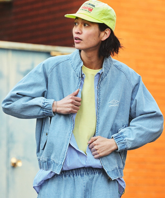 UMBRO x FREAK’S STORE / 別注 Denim Stand Collar Blouson 牛仔立領外套