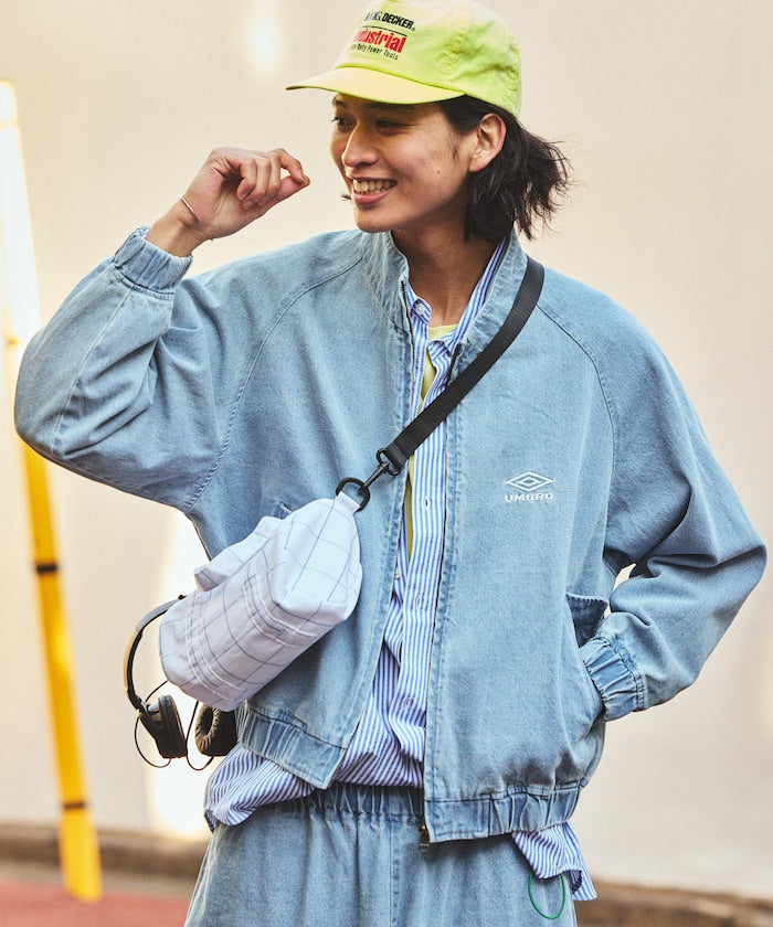 UMBRO x FREAK’S STORE / 別注 Denim Stand Collar Blouson 牛仔立領外套