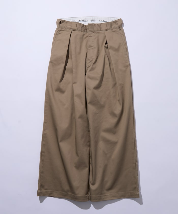 DICKIES x FREAK’S STORE / 交叉打摺工裝長褲