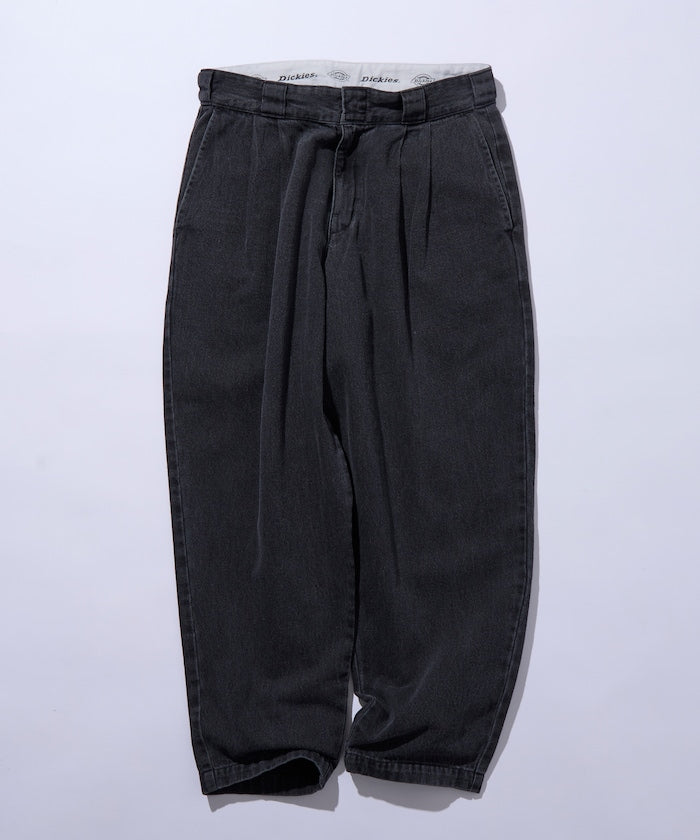 Dickies×FREAK'S STORE / 雙褶錐形工裝長褲