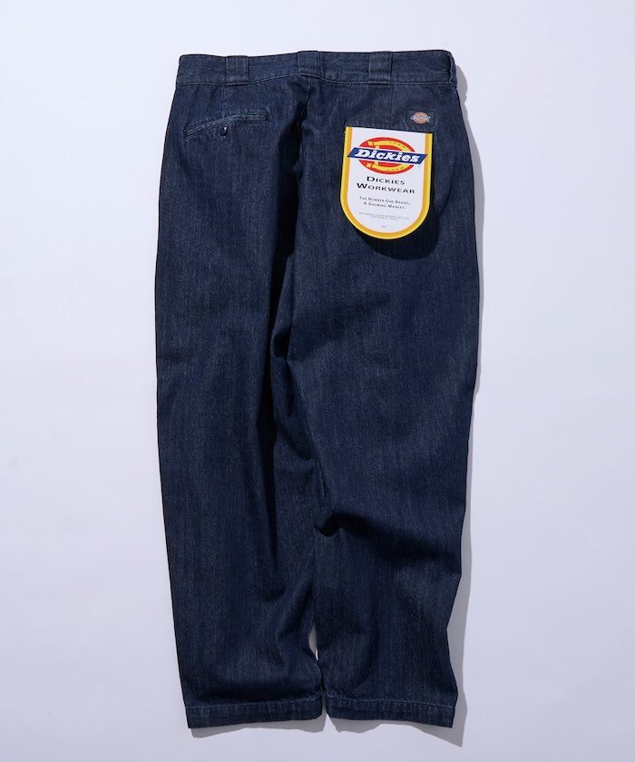 Dickies×FREAK'S STORE / 雙褶錐形工裝長褲