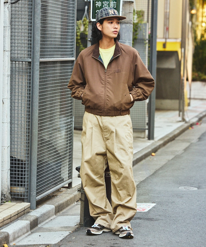UMBRO x FREAK’S STORE / 別注 Twill Stand Collar Blouson 立領拉鍊外套