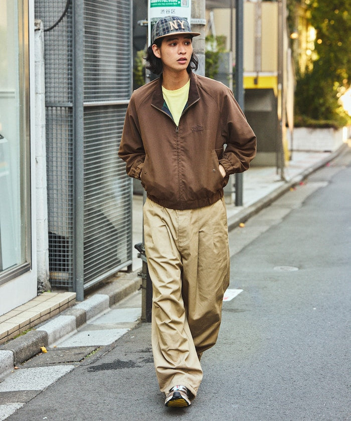 UMBRO x FREAK’S STORE / 別注 Twill Stand Collar Blouson 立領拉鍊外套