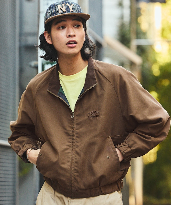 UMBRO x FREAK’S STORE / 別注 Twill Stand Collar Blouson 立領拉鍊外套