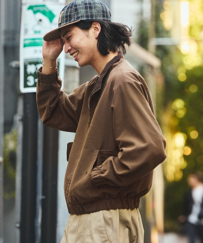 UMBRO x FREAK’S STORE / 別注 Twill Stand Collar Blouson 立領拉鍊外套