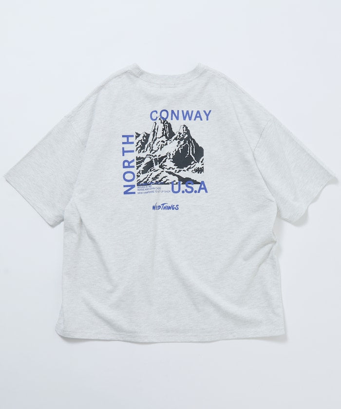 WILD THINGS × FREAK'S STORE / 山系圖騰 短袖T恤