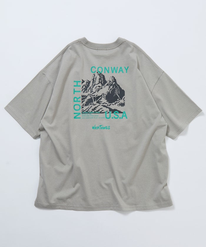 WILD THINGS × FREAK'S STORE / 山系圖騰 短袖T恤