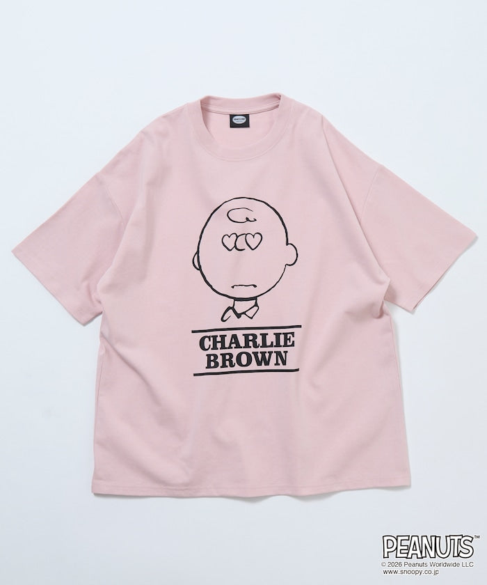 PEANUTS x FREAK’S STORE / Heart Eye 圖案 短袖T恤