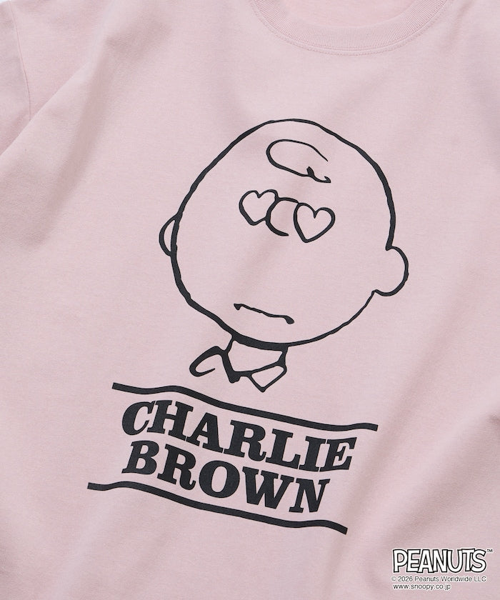 PEANUTS x FREAK’S STORE / Heart Eye 圖案 短袖T恤