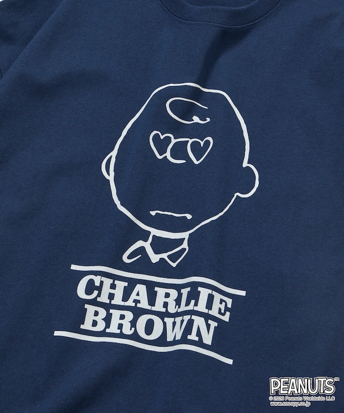 PEANUTS x FREAK’S STORE / Heart Eye 圖案 短袖T恤