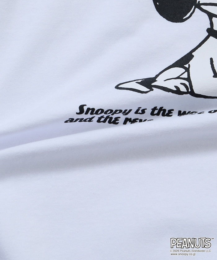 PEANUTS x FREAK’S STORE / POOCH 圖案 短袖T恤