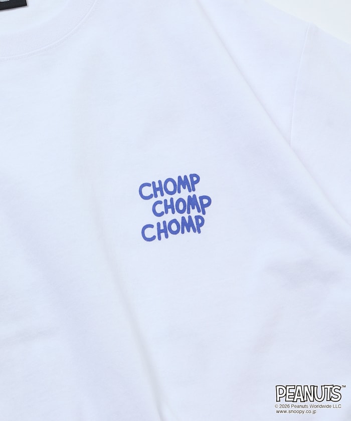 PEANUTS x FREAK’S STORE / CHOMP 圖案 短袖T恤
