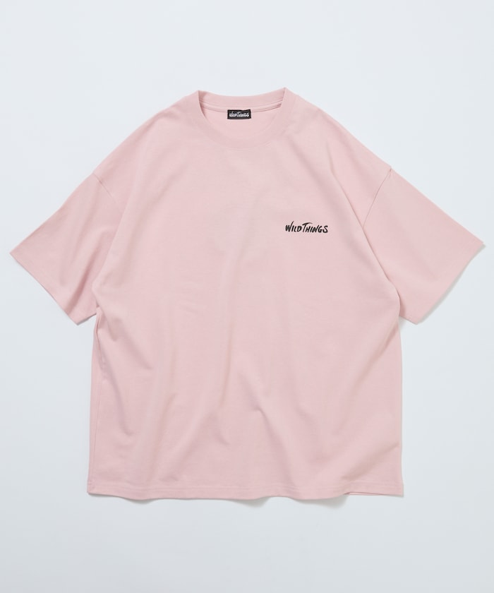 WILD THINGS × FREAK'S STORE / 虎紋刺繡 短袖T恤