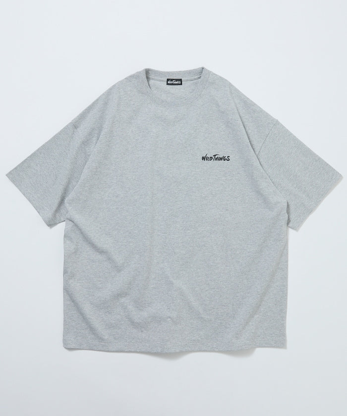 WILD THINGS × FREAK'S STORE / 虎紋刺繡 短袖T恤