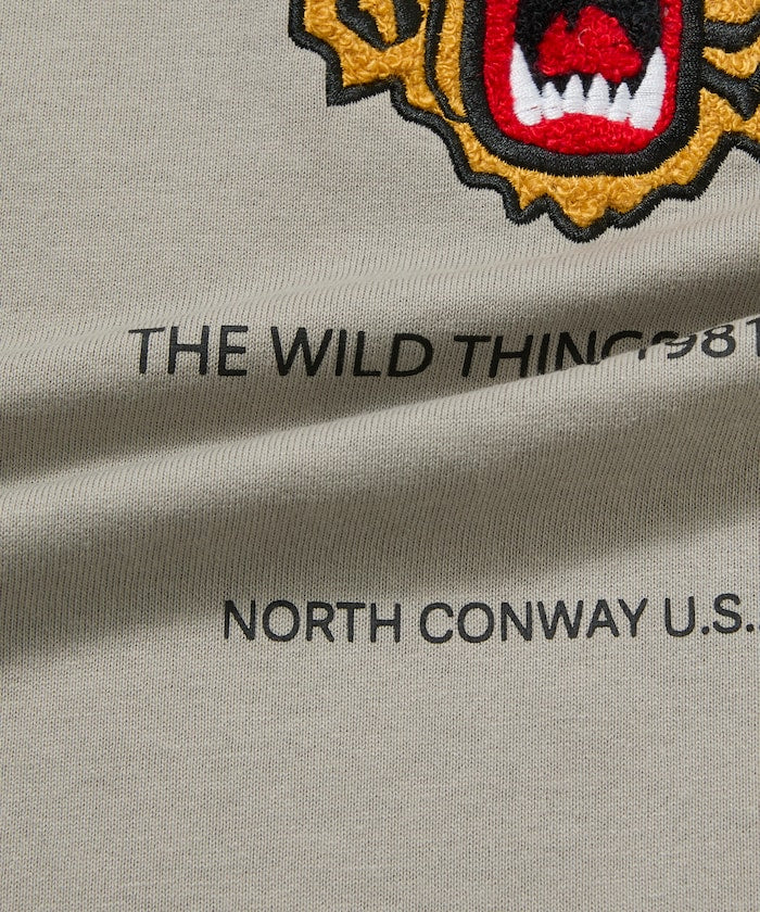 WILD THINGS × FREAK'S STORE / 虎紋刺繡 短袖T恤