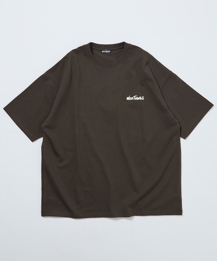 WILD THINGS × FREAK'S STORE / 虎紋刺繡 短袖T恤