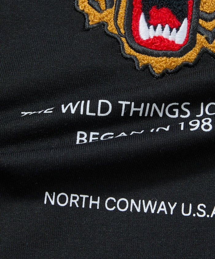 WILD THINGS × FREAK'S STORE / 虎紋刺繡 短袖T恤