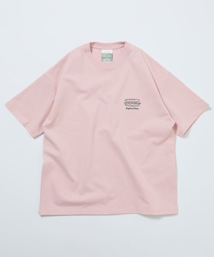 LANDER SANDWICHES × FREAK'S STORE / 背面印花 短袖T恤