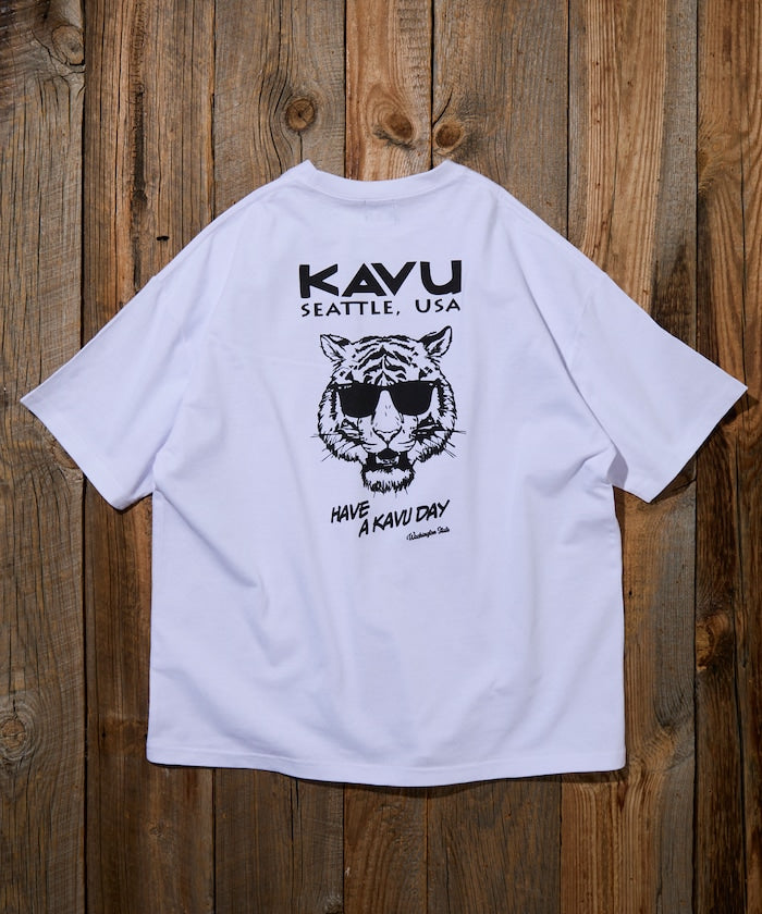 KAVU × FREAK'S STORE / 老虎 短袖T恤
